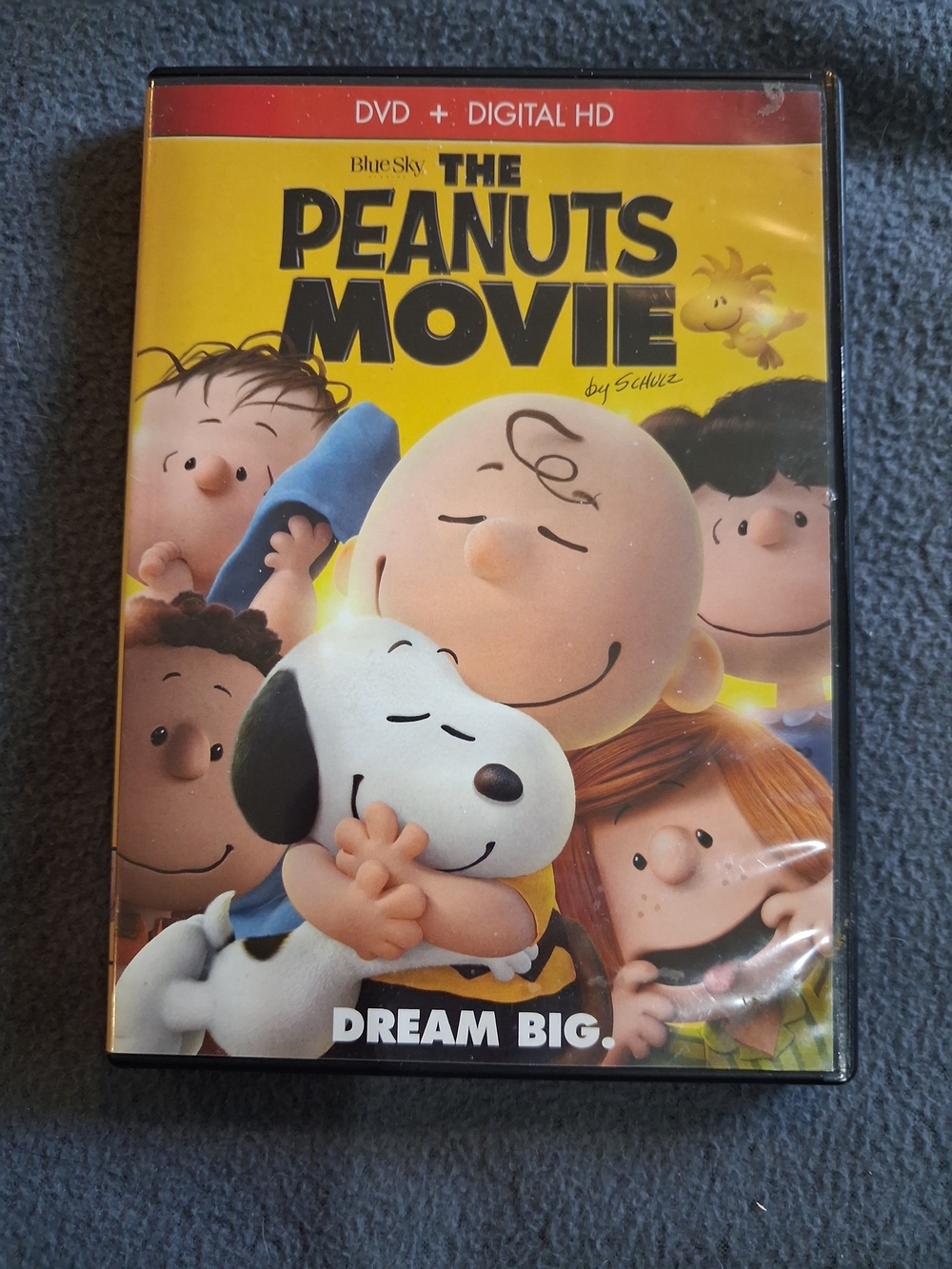 Blue Sky The Peanuts Movie DVD
